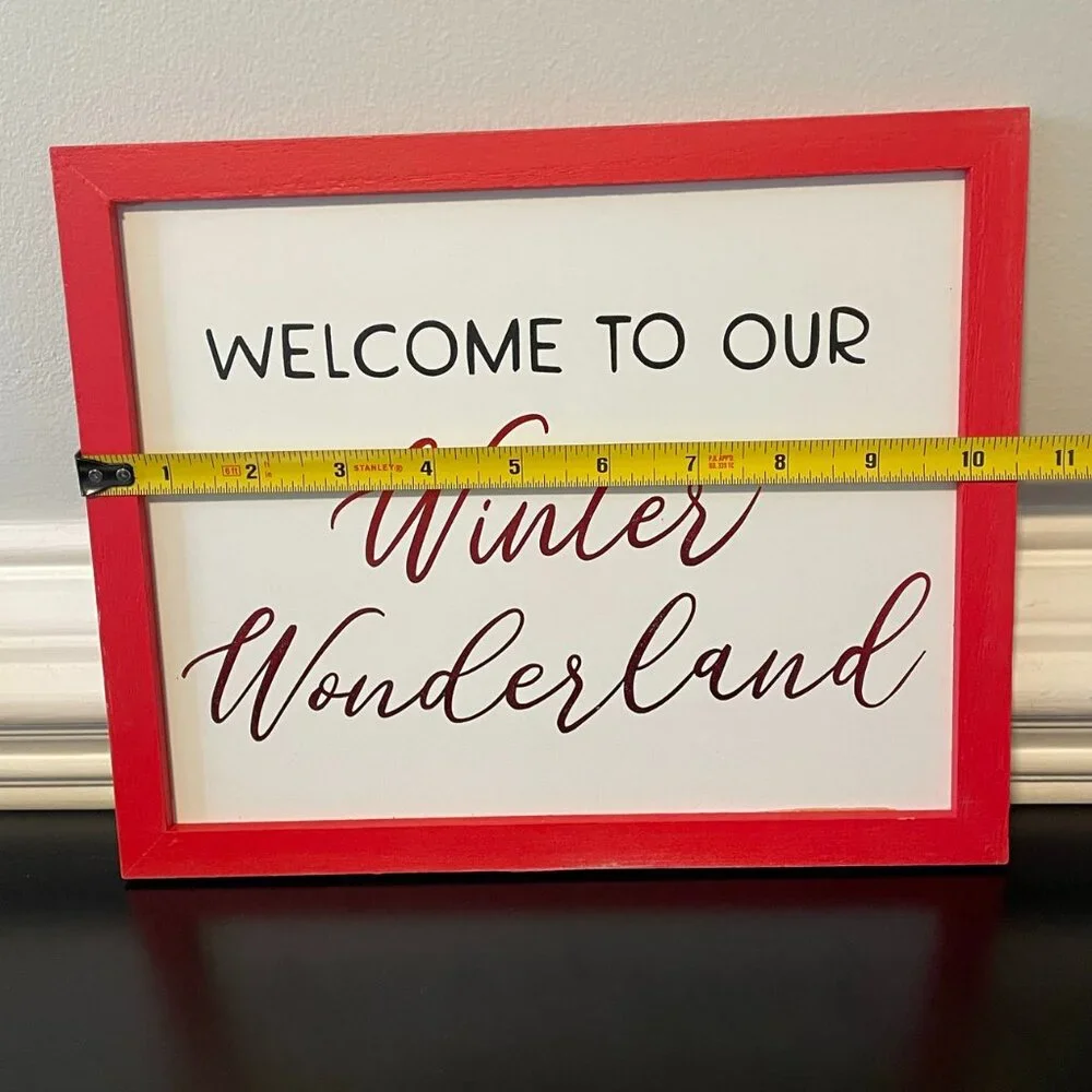 5 for $20: Target Christmas/Holiday wall decor sign